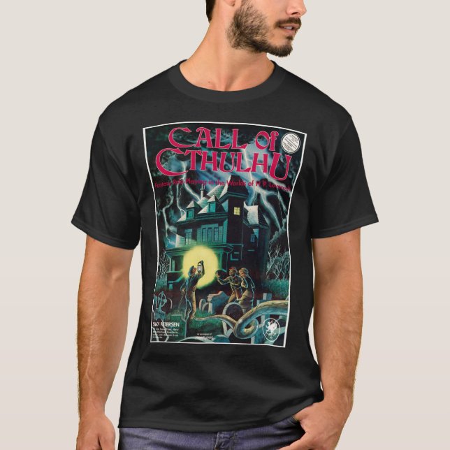 Call of Cthulhu 1st Edition Cover Classic T-Shirt (Vorderseite)