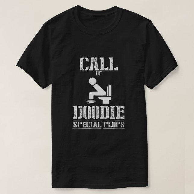 Call of Doodie Special Plops Duty T-Shirt (Design vorne)
