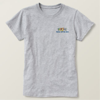 Call Shots Nurse Besticktes T-Shirt