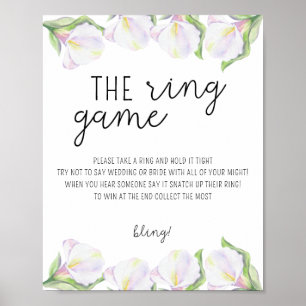 Calla Blume - Setzen Sie einen Ring auf sein Spiel Poster