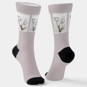 Calla Bouquet Socken