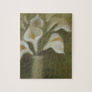 Calla geschnitten Blume in einem vase künstlerisch