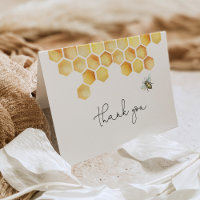 CALLA Honey Bee Danke-Card