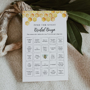 CALLA Honeycomb Finden Sie das Bridal Bingo Game