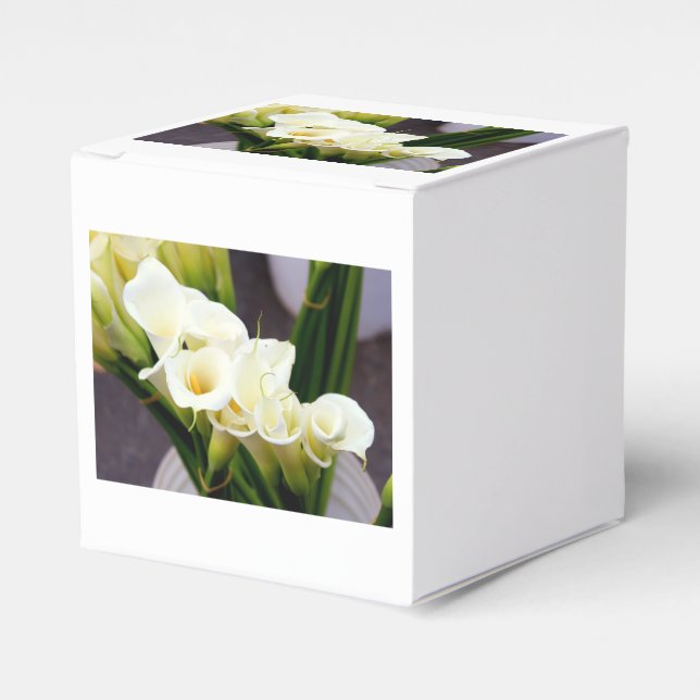 Calla-Lilie-Geschenkboxen Geschenkschachtel (Vorderseite)