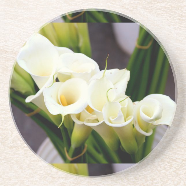 Calla-Lilie-Untersetzer Untersetzer (Vorne)