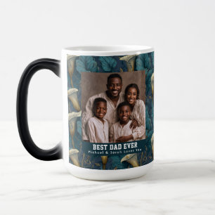Calla-Lilien Blumen Daddy Papa Kaffee Verwandlungstasse