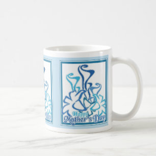 Calla-Lilien-Blumenstrauß-Tasse der Mutter Kaffeetasse