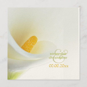 Calla-Lilien/Hochzeitseinladungen Einladung