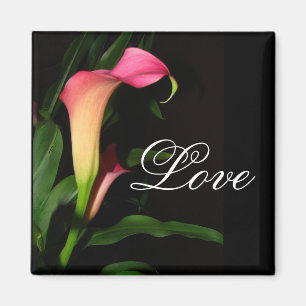 Calla-Lilien-Liebe-Magnet Magnet