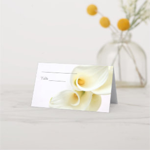Calla Lilien Platzkarte