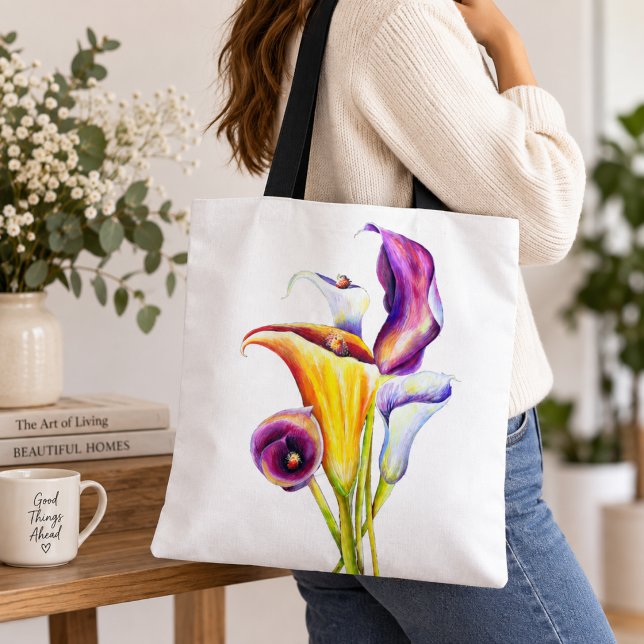 Calla Lilien Tasche (Von Creator hochgeladen)