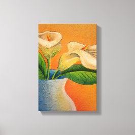 Calla Lilies Leinwand