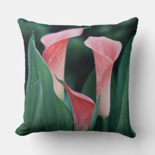 Calla Lilies Pink Blume Kissen