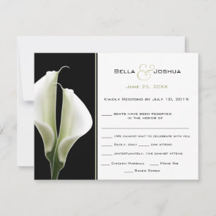 Calla Lillies RSVP