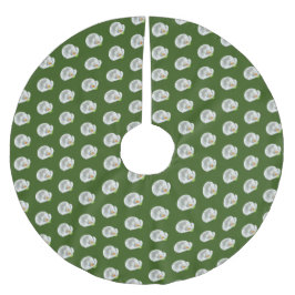 Calla Lilly Polyester Weihnachtsbaumdecke