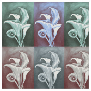 Calla Lilly - Retro-Muster Stoff