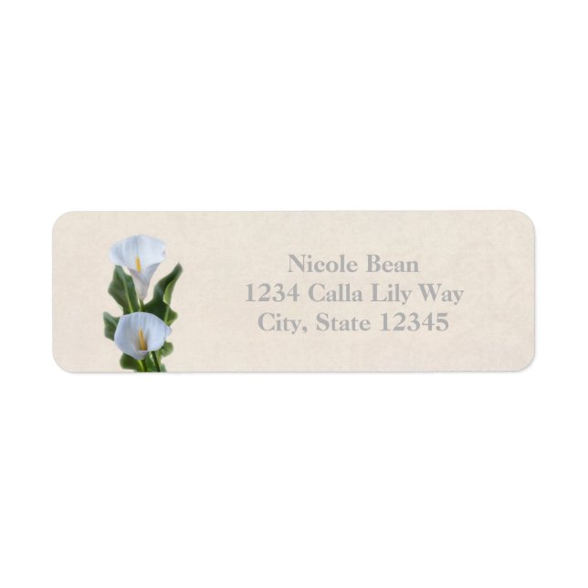 Calla Lily Blume Florenz Elegantes Brautparty (Vorne)