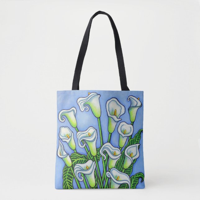 Calla Lily Dreaming Bag von Lisa Lorenz Tasche (Vorderseite)