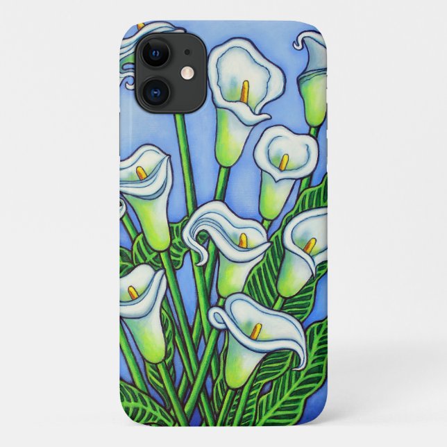Calla Lily Dreaming Iphone Case (Rückseite)