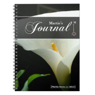 Calla Lily Journal Notizblock