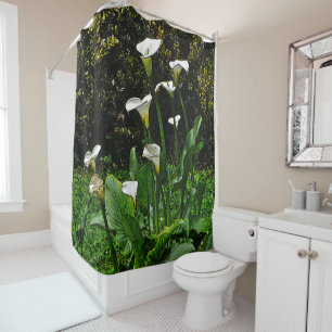 "CALLA LILY" SHOWER CURTAIN DUSCHVORHANG