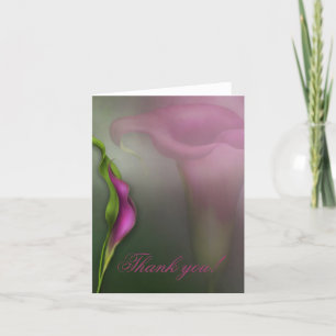 Calla Lily Vielen Dank! Dankeskarte