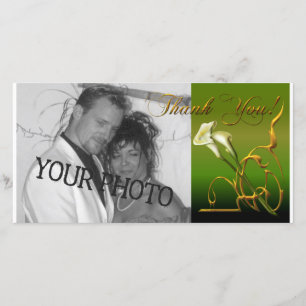 Calla Vielen Dank Dankeskarte