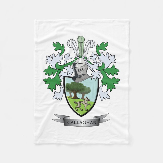 Callaghan-Wappen Fleecedecke (Vorderseite)