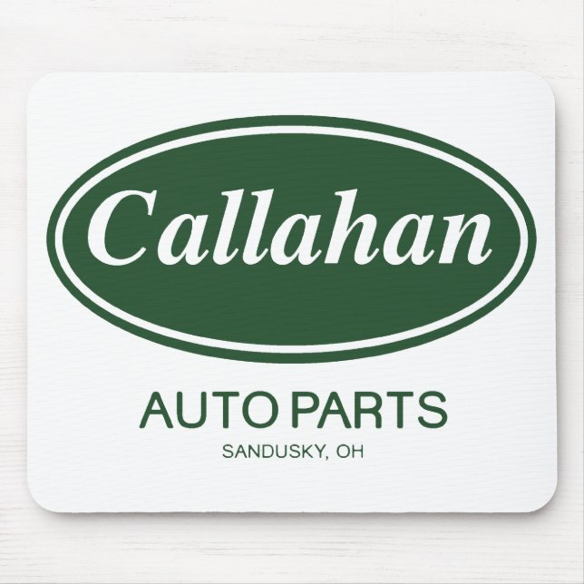 Callahan Auto-Teile Mousepad (Vorne)