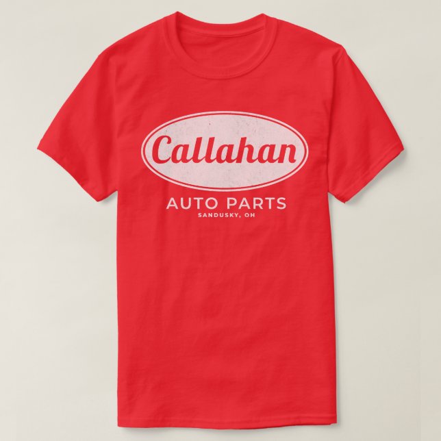 Callahan Auto Teile Vintag T-Shirt (Design vorne)