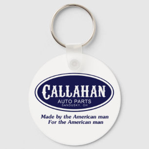 Callahan Auto zerteilt Logo Schlüsselanhänger