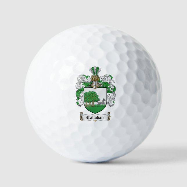 Callahan Coat of Arms Golf Ball  (Vorderseite)