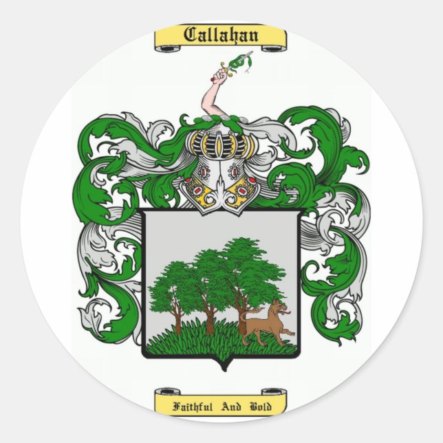 Callahan Runder Aufkleber (Vorderseite)
