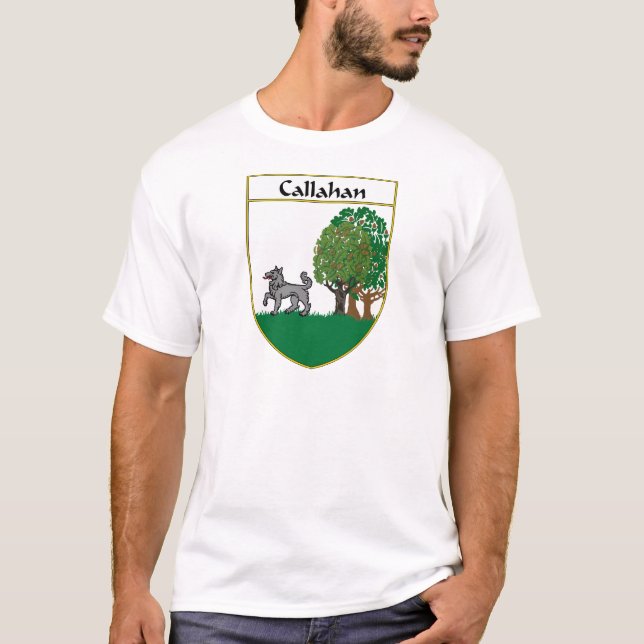 Callahan Wappen/Familienwappen T-Shirt (Vorderseite)