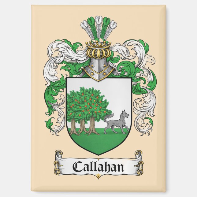 Callahan-Wappen-Magnet Magnet (Vorderseite)