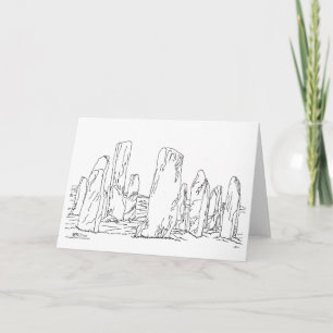 Callanish Standing Stones, Schottland Karte
