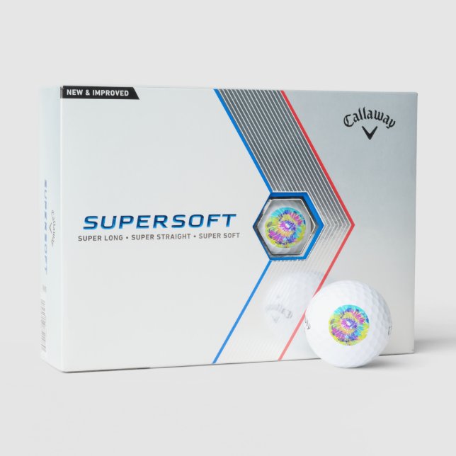 Callaway Supersoft 12 pack golfbälle Krawatte-Farb (Verpackung)