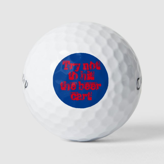 Callaway Warbird Golf Balls Advice Edition Golfball (Vorderseite)