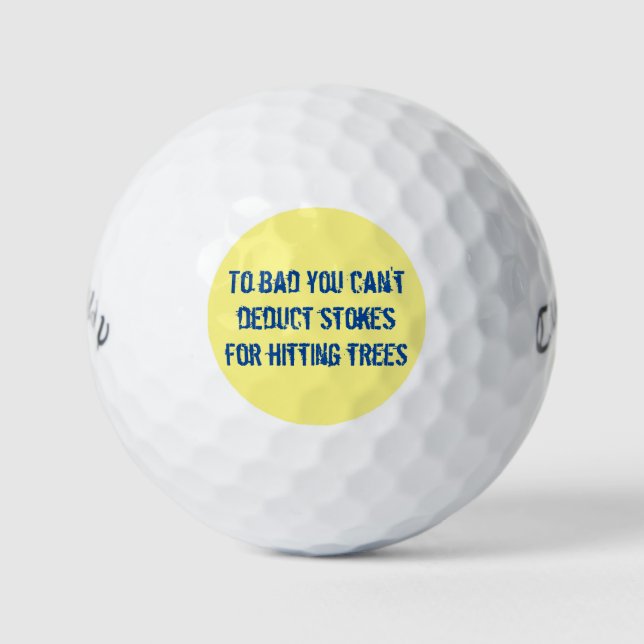 Callaway Warbird Golf Balls Tree Edition Golfball (Vorderseite)