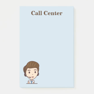 Callcenter-Memo Post-it Klebezettel