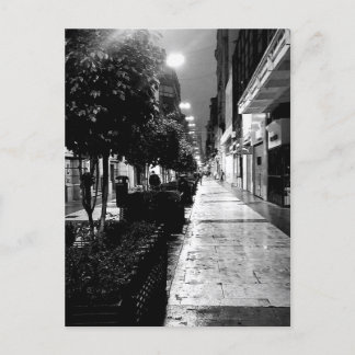Calle Florida Buenos Aires Schwarzweiß Postkarte