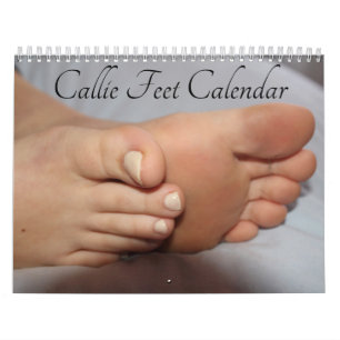 Callie Feet 12-monatiger Kalender