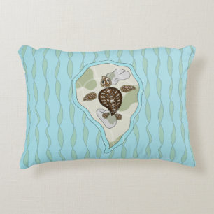 Callie the Sea Turtle Accent Pillow Zierkissen