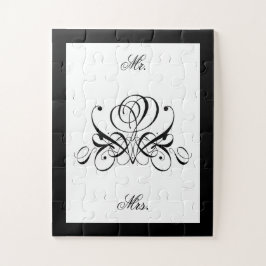 Calligrafy Black Rose Wedding