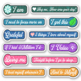 Calligrafy Journal fordert Sticker auf