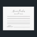 Calligrafy Liebe Extravagant Script Wedding Advice Postkarte<br><div class="desc">Diese Kalligraphie-Liebe extravagante Skript Hochzeitsratenkarte ist ideal für eine moderne Hochzeit. Das einfache und elegante Design zeichnet sich durch klassische und extravagante Schriftzeichen in Schwarz und Weiß aus. Diese Karten sind ideal für Hochzeiten, Brautparty, Babydusche, Graduiertenfest u.v.m. Personalisieren Sie die Karten mit den Namen der Braut und Bräutigam, den Eltern,...</div>