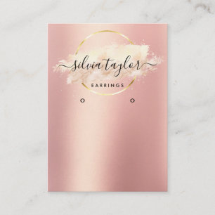 Calligraphie art Écouter carte d'affichage