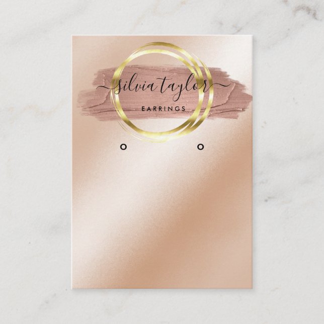 Calligraphie art moderne Écouter carte d'affichage (Devant)