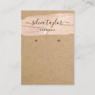 Calligraphie art moderne Écouter carte d'affichage